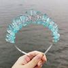 YONGERN Raw Crystal Branch Crown Moon Headband for Weddings and Bridal Gifts (Color: 4) view 1