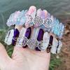 YONGERN Raw Crystal Branch Crown Moon Headband for Weddings and Bridal Gifts (Color: 4) view 4