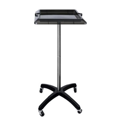 DOLUNTO Salon Trolley Cart with Wheels for Hair Styling Tools, Black