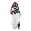 RBAZYFXUJ Hair Cutting Cape with Colorful Stripes, One Size view 3