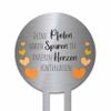 Stainless Steel Pet Memorial Stake for Dogs & Cats – Personalized Garden Decoration (Fixed Design) view 1