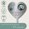 Stainless Steel Pet Memorial Stake for Dogs & Cats – Personalized Garden Decoration (Fixed Design) view 3