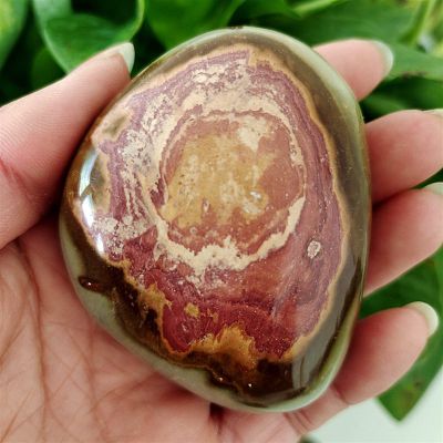 Rough Natural Crystal Stone Marine Palm Healing Crystals Decorative Collectible Stones and Crystals (Color: A49, 176 g)