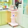 MERTNK Mobile ABS Salon Trolley, Pink, 38 × 48 × 75 cm view 3