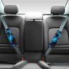 SCRAWLGOD Soft Car Seat Belt Pads with Blue Sea Turtle Floral Print, 2-Pack view 2