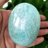 Kigauru Rough Natural Tianhe Stone Crystal Palm Stone, Healing Crystal Decorative Collection Stone (Color: A32, 125 g) view 2