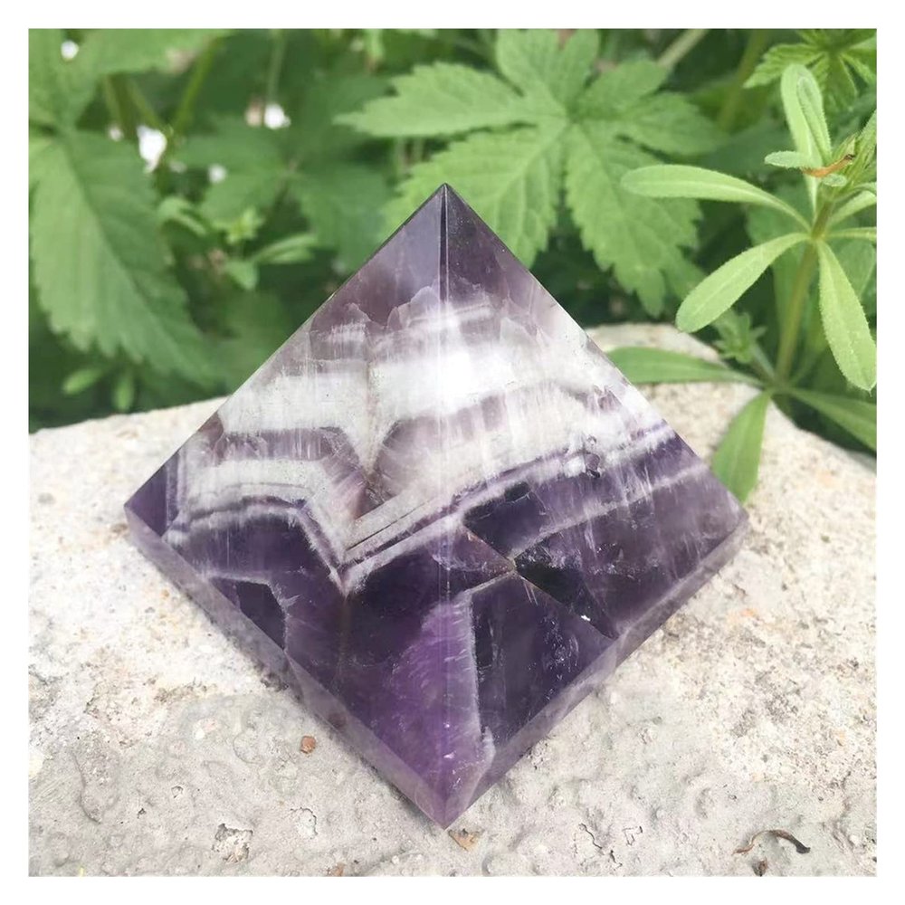 Kigauru Rough Natural Amethyst Quartz Stone Crystal Feng Shui Healing Specimen (5 cm)