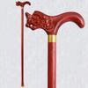 JWW Wooden Walking Cane, Red, 75 cm view 1