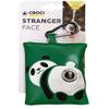 Croci Dog Waste Bag Holder | Mini Bag 10.5 x 8.5 cm | Stranger Face Panda view 1