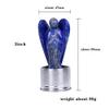 Youther 1pc Natural Crystal 3-Inch Angel Quartz Crystal Water Bottle, Gemstone Not Included, 1 Dram Amethyst view 2