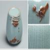 LARIAU Handmade Ceramic Urn for Adult Cremated Ashes, Moisture-Resistant, for Home or Cemetery view 4