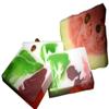 Nesbel Glycerin Scented Soap, Watermelon with Goat Milk, Handmade, 100 g view 1