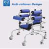 WANWEN Walking Aid for Seniors, Adults and Children, Upright Walker with Seat, Stainless Steel Frame, 120 kg Capacity view 2