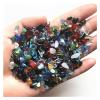 Kigauru Natural Rough Quartz Crystals, 5–8 mm, K5, Multicolored Glazed Buddha Aquarium Stones, 50 g view 1