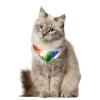Dog Bandanas, 2-Pack, Fairy Rainbow Design, Chiffon Triangle Bibs view 2
