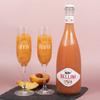 Herz & Heim Friends Gift Set with Peach Bellini, Engraved Glasses & Personalized Gift Box view 3