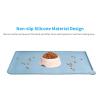 AUDWUD Waterproof Silicone Pet Feeding Mat, Non-Slip view 2
