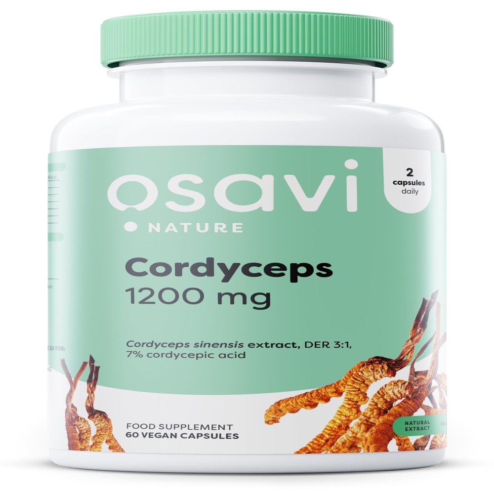 Osavi Cordyceps, 1,200 mg - 60 Vegan Capsules