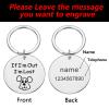 Personalized Round Stainless Steel Pet ID Tag for Dogs and Cats, Silver, 20 x 20 mm view 2