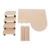 Hamster Wooden Platform Toy with Ladder for Small Pets view 1
