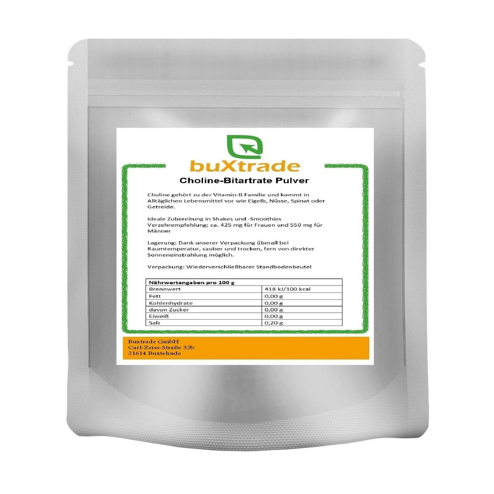 2 kg Choline Bitartrate Powder | Non-GMO | Choline | Vitamin B4