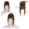 TOMYEUS Real Human Hair Fringe Wig, Swept Bangs, Natural Look, Color 02 view 2