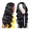 10–30 Inch Body Wave Lace Front Wig for Black Women, Human Hair, 13x4 HD Lace, 150% Density, Natural Black view 1