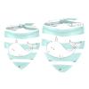 2-Pack Dog Bandanas, Green Underwater World Design, for Small, Medium and Large Dogs, Puppies and Cats view 1