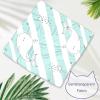 2-Pack Dog Bandanas, Green Underwater World Design, for Small, Medium and Large Dogs, Puppies and Cats view 3