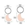 Uiopa Personalized Moon-Shaped Pet Tag view 2