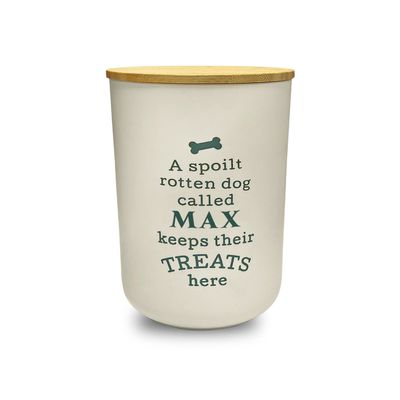 Personalized Dog Treat Jar
