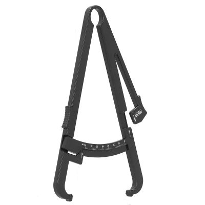 Body Fat Caliper, Black Centimeter Body Fat Measuring Tool