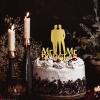 Wedding Cake Topper with “Mr & Mr” Text, Glitter Gold, Gay Two Men Beach Wedding Silhouette, Personalized Name and Date view 2