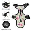 Naanle Dog Harness with Watercolor Floral Pattern view 3
