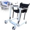 HUMNZR Steel Transport Wheelchair and Patient Lift, Height Adjustable view 2