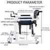 HUMNZR Steel Transport Wheelchair and Patient Lift, Height Adjustable view 3