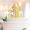 Glitter Wedding Cake Topper, Mr & Mr, Personalized, 6 in view 1