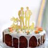 Glitter Wedding Cake Topper, Mr & Mr, Personalized, 6 in view 3