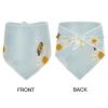2-Piece Pet Bandana Set with Snap Buttons, Floral and Insect Design view 2