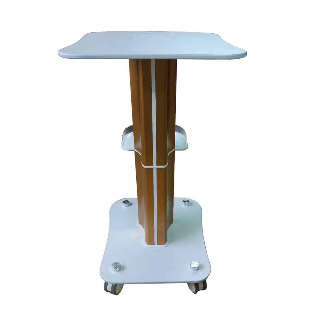 KUYT Portable Beauty Salon Trolley with Rolling Handle, Gold