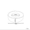 Beliani Cozy Oval Pet Bed for Dogs and Cats, Polyester, Pink, 80 cm, Kulu view 3