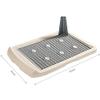 Portable Dog Toilet with Pee Post and Training Grid, Blue view 3