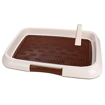 YANYUESHOP Indoor Puppy Dog Potty Training Tray, Non-Slip, 3 Sizes