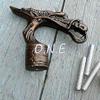 Riyex Dragon Head Vintage Antique Walking Stick Handle, Brown view 2