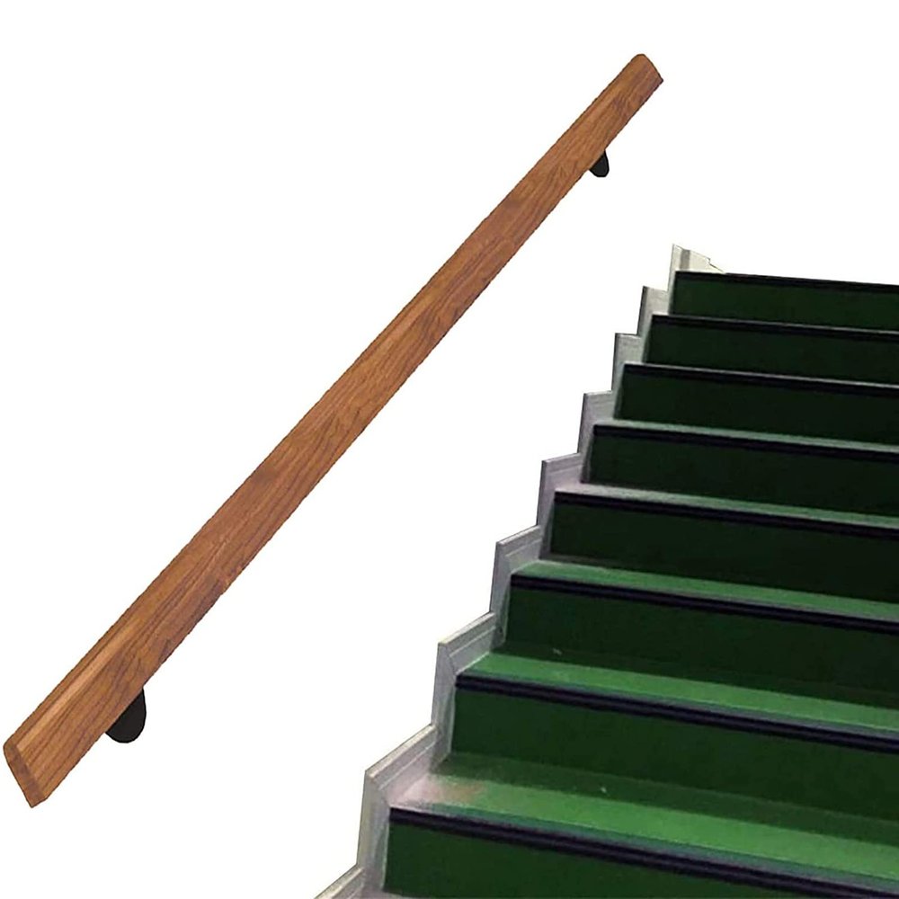 SENNIAN Complete Pine Wood Stair Handrail Set
