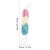 Long Bath Loofah, Stretchable Braided Mesh Exfoliating Back Scrubber, Body Shower Sponge, C, One Size view 2