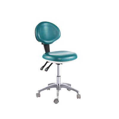 Medical Mobile Chair, Dentist Chair, Doctor’s Stool, PU Leather QY500-2 (Green)