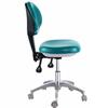 Medical Mobile Chair, Dentist Chair, Doctor’s Stool, PU Leather QY500-2 (Green) view 3