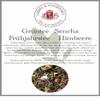 Lerbs & Hagedorn Sencha Green Tea Spring Tea, Fruity Vanilla, 1 kg (approx. 81 liters), with Pink and Yellow Rosebuds view 1