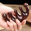 UNNS Fine Wooden Hair Comb for Women and Men, Scalp Massage Comb, Color A view 2